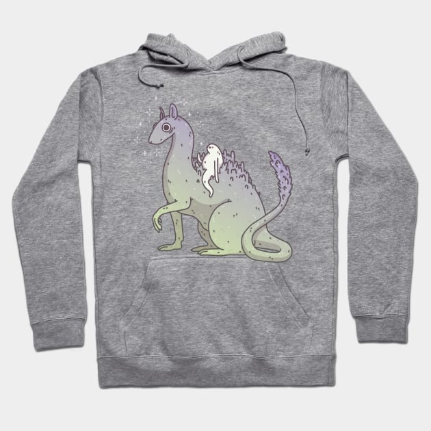 Plant Dragon and Marshmallow Hoodie by odsanyu